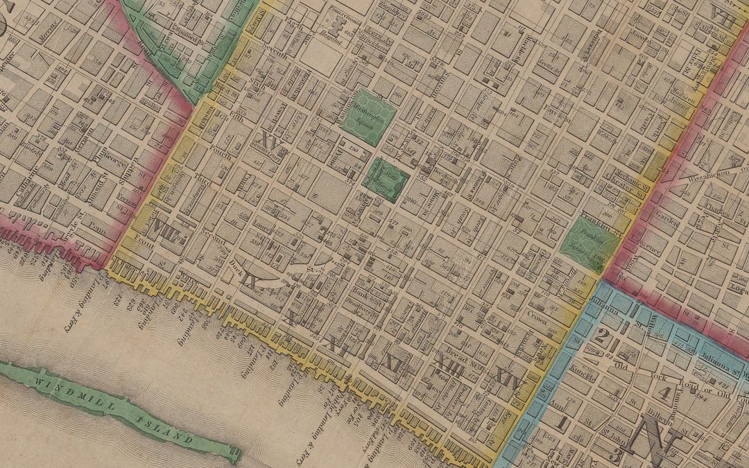 Philadelphia in 1824: What we learned from a map of Philadelphia 100 years ago today